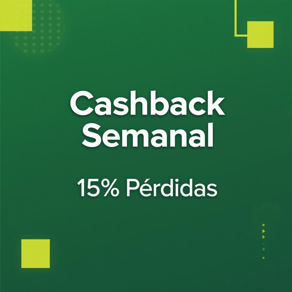 Cashback Semanal 15% Pérdidas